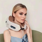 U-Shaped Cervical Neck Massager Pillow