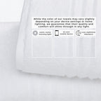 Luxury Combed Cotton Bath Towel Set - Karina Collection