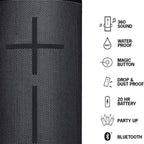Ultimate Ears MEGABOOM 3 Portable Wireless Bluetooth Speaker  (Refurbished)