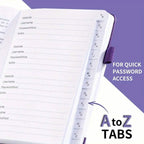 Ultimate Secure Password Organizer Journal