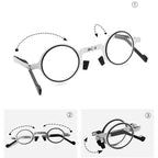 Ultra-Light Folding Reading Glasses with Blue Light Protection
