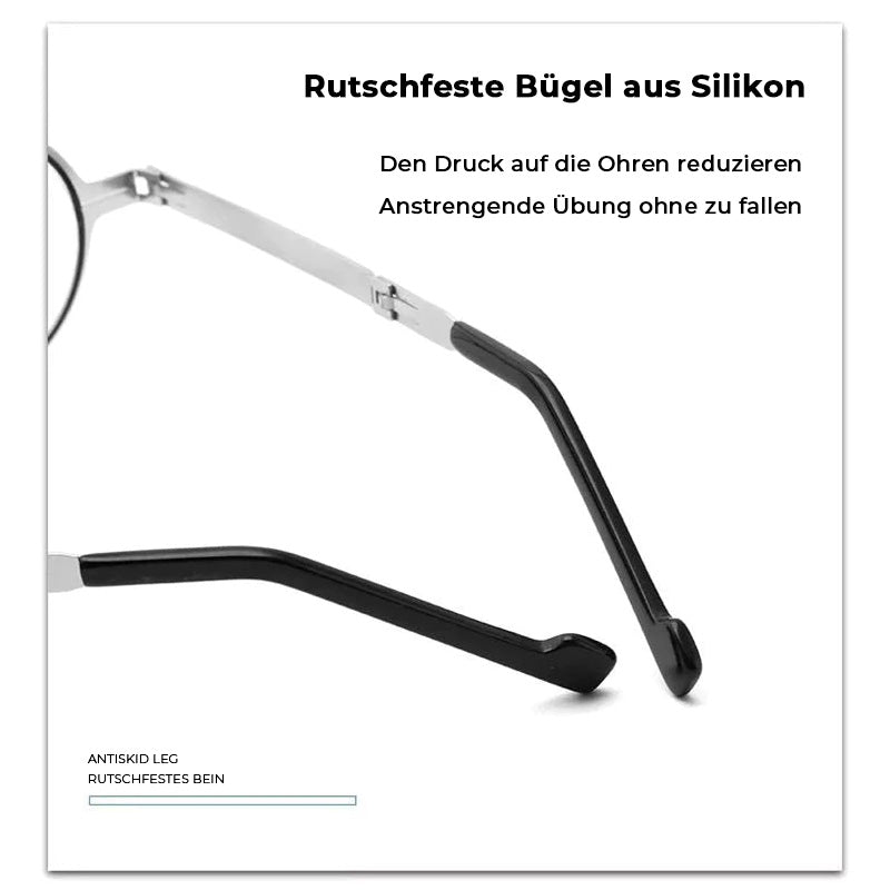 Ultra-Light Folding Reading Glasses with Blue Light Protection