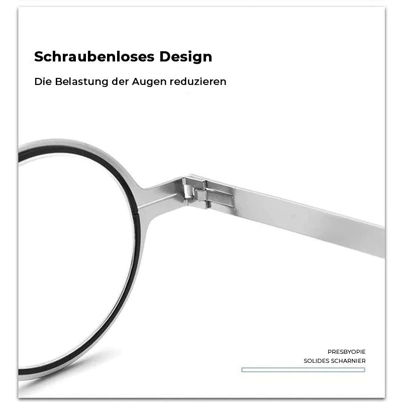 Ultra-Light Folding Reading Glasses with Blue Light Protection