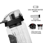 Ultra Portable Fruit Infusing Water Bottle 32oz