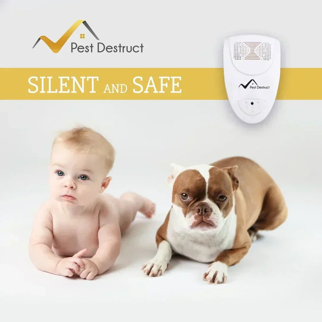Ultrasonic Pest Repeller - Eliminates Bed Bugs Quickly