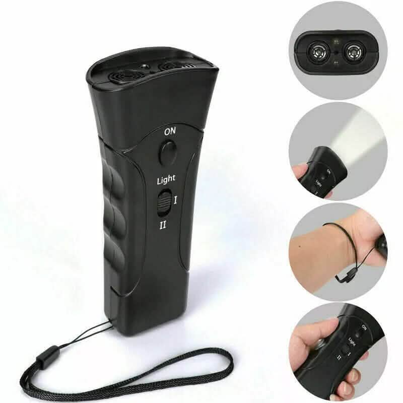 Ultrasonic Pet Dog Anti Bark Training Chaser Control Device
