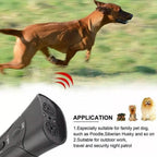 Ultrasonic Pet Dog Anti Bark Training Chaser Control Device