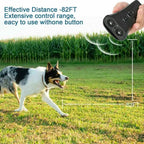 Ultrasonic Pet Dog Anti Bark Training Chaser Control Device