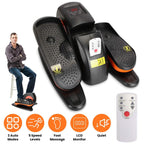 Under Desk Elliptical Machine Seated Pedal Exerciser with 5 Speed Levels 3 Auto Modes
