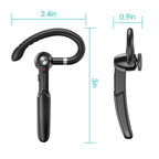 Unilateral V5.0 Wireless in-Ear Headset with Hook