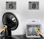 Unisex 3-in-1 Mobile Air Conditioner with Cooler, Humidifier, Air Purifier
