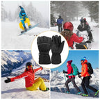 Unisex Battery Powered Heated Waterproof Gloves