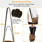 Unisex Crossbody Bags Canvas