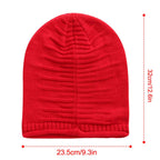 Unisex Knit Beanie Slouchy Baggy Hat