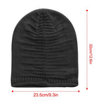 Unisex Knit Beanie Slouchy Baggy Hat