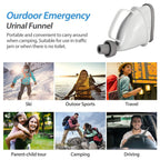Unisex Potty Pee Funnel Adult Emergency Urinal Device