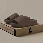Unisex Soft Slippers, Comfortable Indoor/Outdoor Slide Sandals, Non-slip Textured Design Footwear