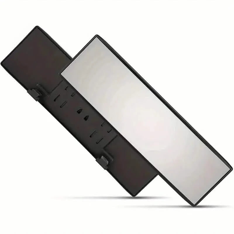 Universal 11.81 Inch Panoramic Convex Rearview Interior Clip-on Wide Angle Mirror