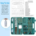 Universal Gun Cleaning Kit with Carrying Case