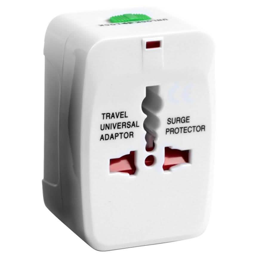 Universal Travel Adapter with 4 Interchangeable Plugs