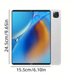Unlocked Android 13 10.1-inch Smart Tablet - 256GB RAM, HD Front And Rear Cameras & More