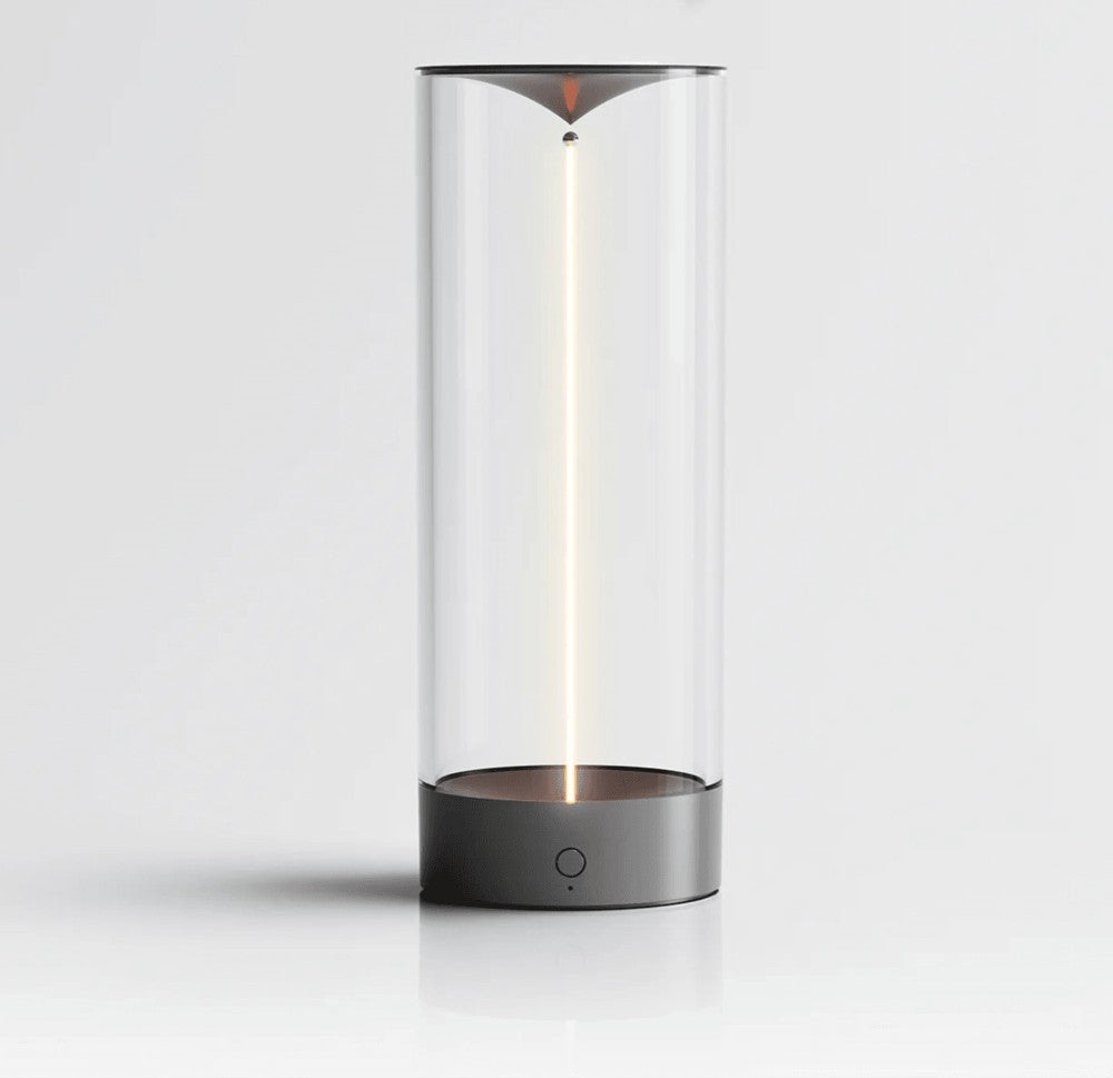 Wireless LED Glass Table Lamp with Dimmer