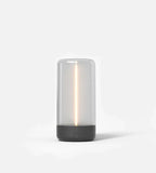 Wireless LED Glass Table Lamp with Dimmer