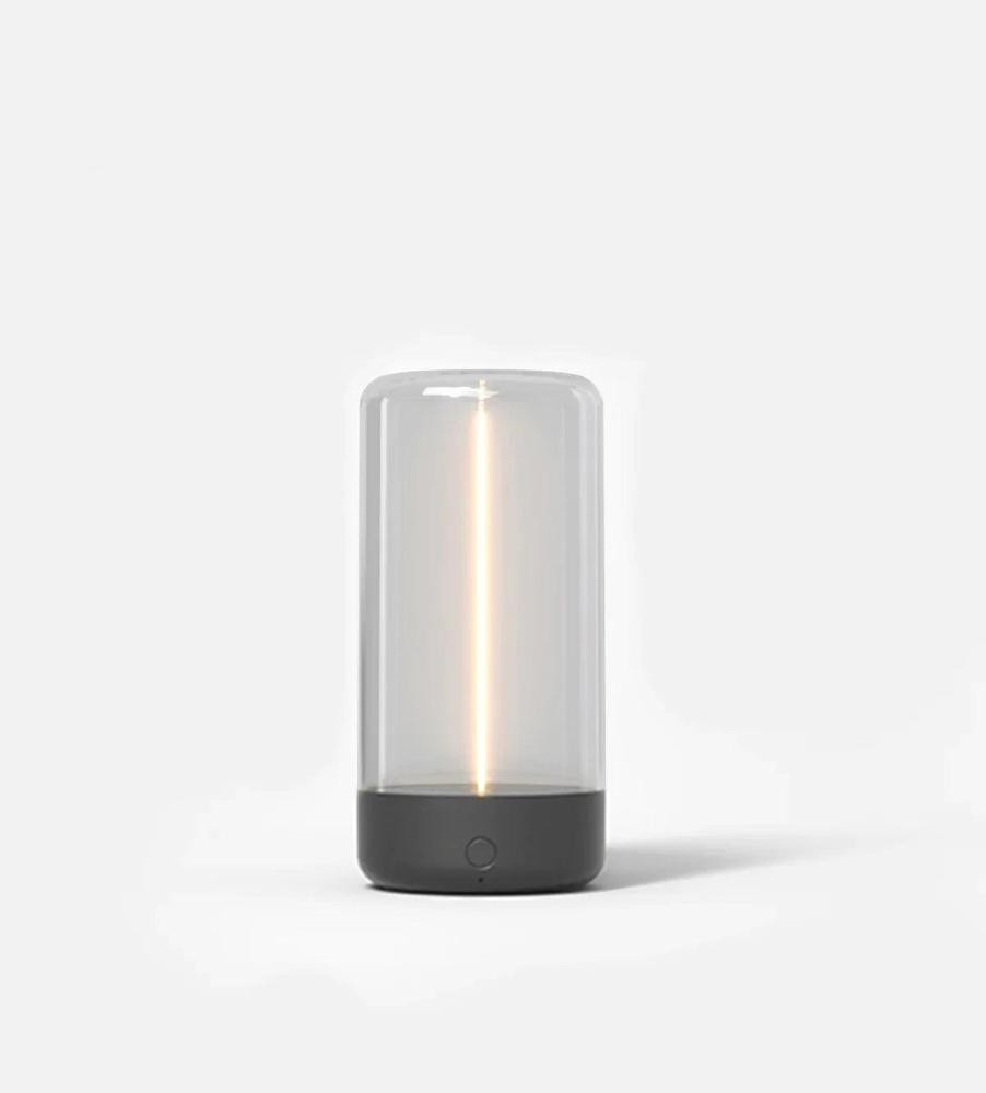Wireless LED Glass Table Lamp with Dimmer