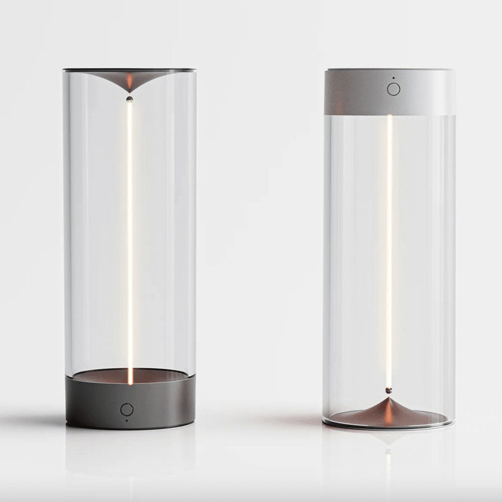 Wireless LED Glass Table Lamp with Dimmer