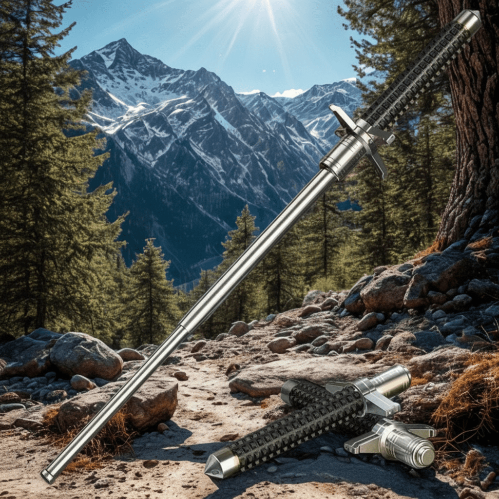 URBANGUARD PRO adjustable trekking pole for firm support