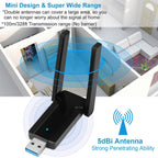 USB 3.0 WiFi Adapter AC1300 Mbps