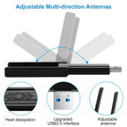 USB 3.0 WiFi Adapter AC1300 Mbps