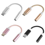 USB-C Type C Adapter Port to 3 .5mm Aux Audio Jack