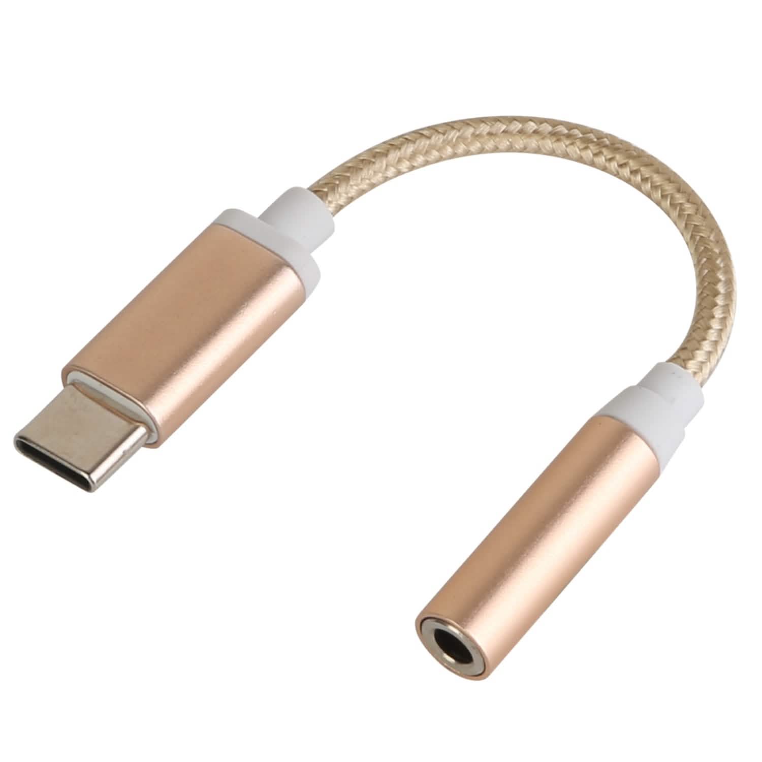 USB-C Type C Adapter Port to 3 .5mm Aux Audio Jack