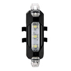 USB Rechargeable LED Bike Tail Light - 4 Flashing Modes For Safety And Visibility