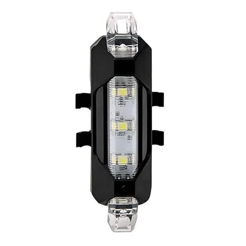 USB Rechargeable LED Bike Tail Light - 4 Flashing Modes For Safety And Visibility