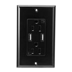 USB Wall Outlet Dual 2.4A USB Wall Charger