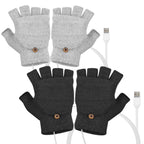 USB Wool Heated Gloves Mitten
