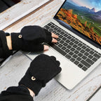 USB Wool Heated Gloves Mitten