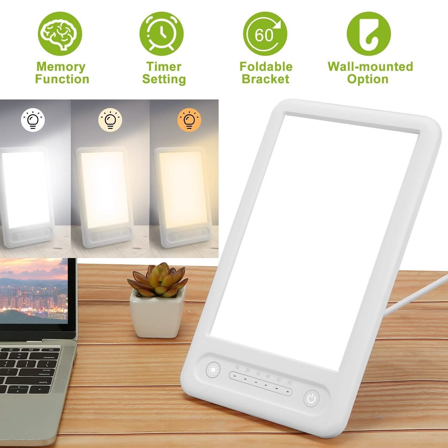 UV-Free LED Light Therapy Lamp