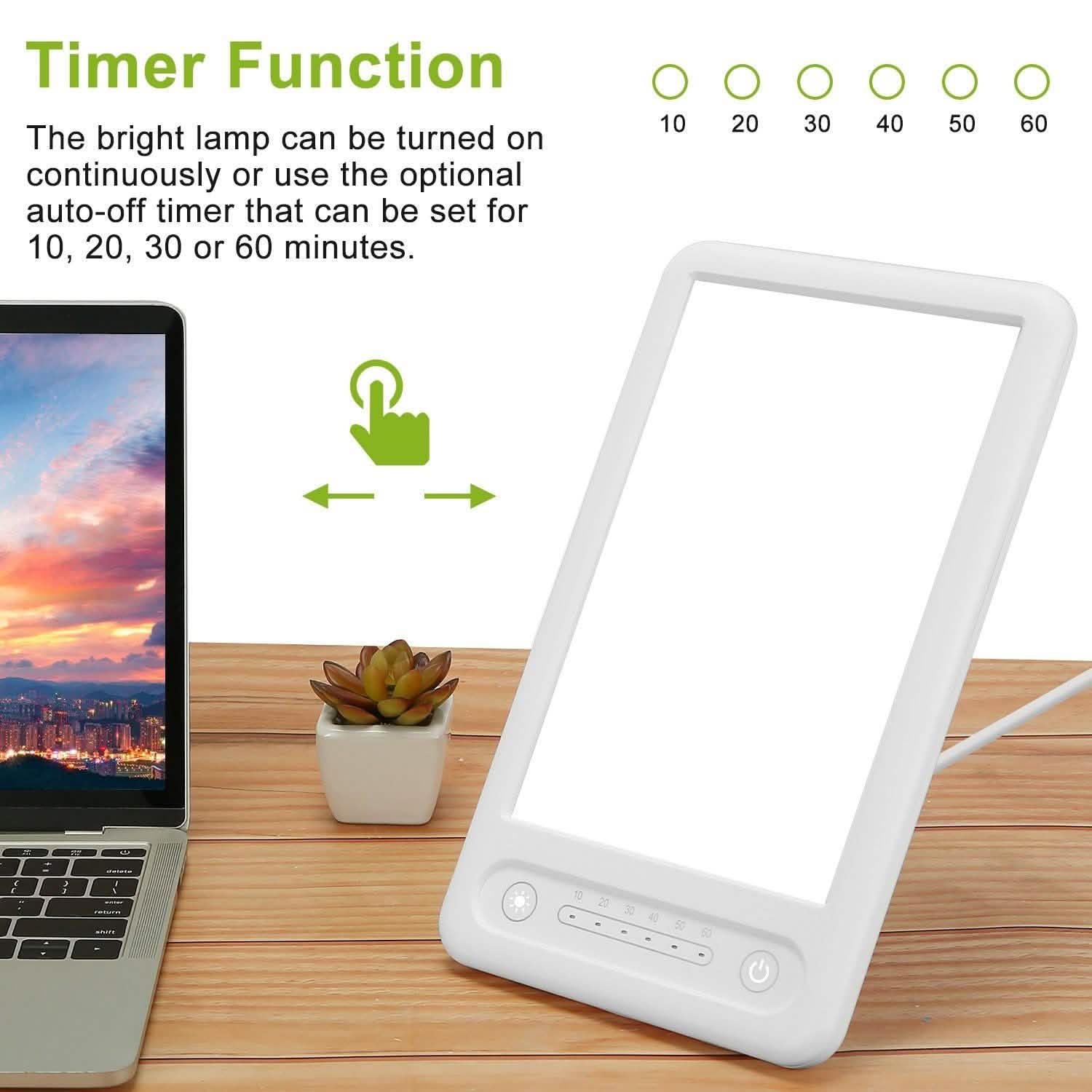 UV-Free LED Light Therapy Lamp