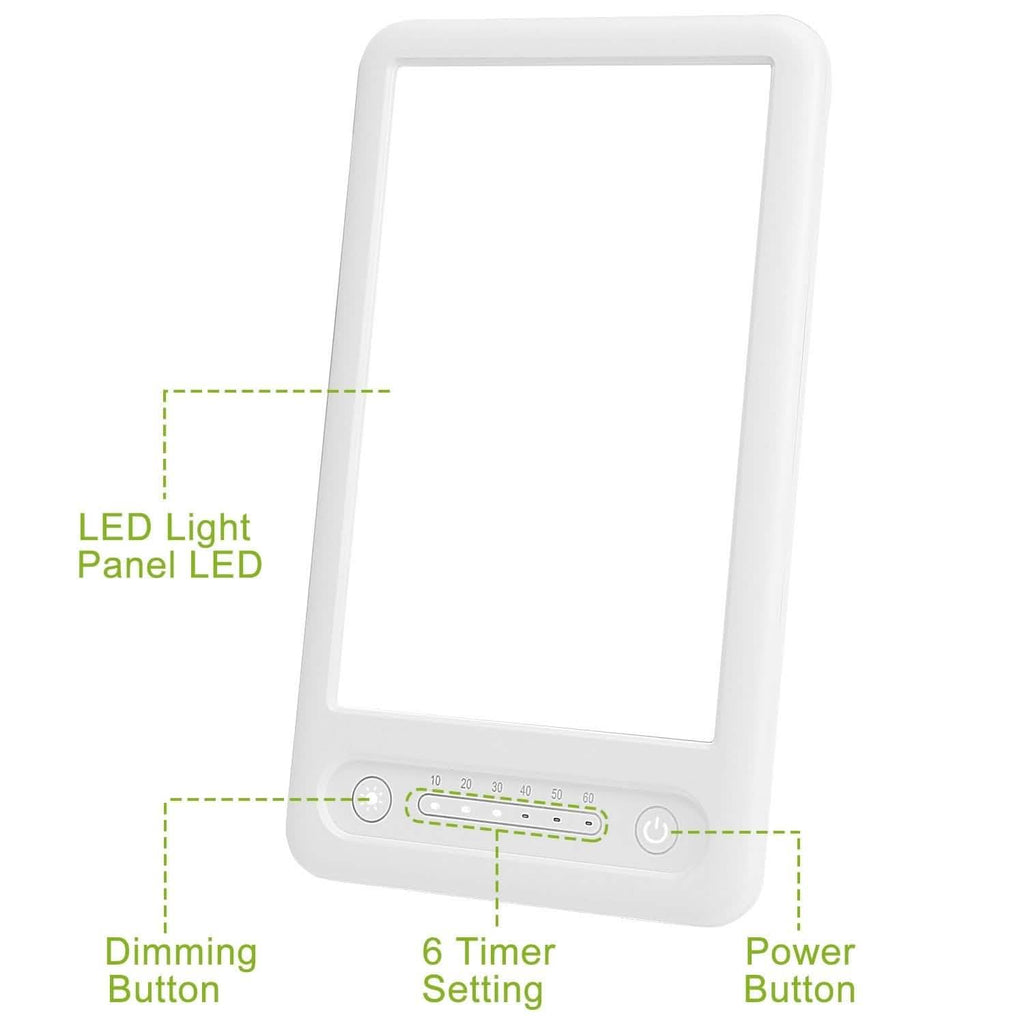 UV-Free LED Light Therapy Lamp