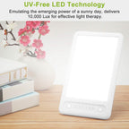 UV-Free LED Light Therapy Lamp