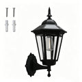 Solar Motion-Sensor Outdoor Wall Lantern