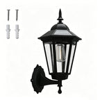 Solar Motion-Sensor Outdoor Wall Lantern