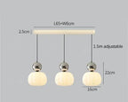 Nordic Pumpkin Pendant Light | Modern LED Ceiling Lamp