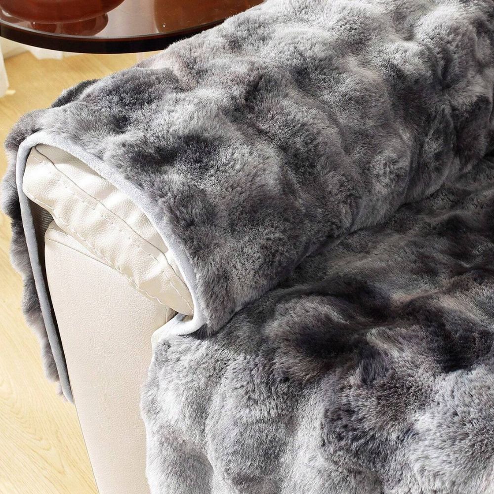 Plush Velvet Sofa Protector for Recliners