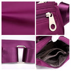 Lightweight Nylon Crossbody Bag with Adjustable Strap