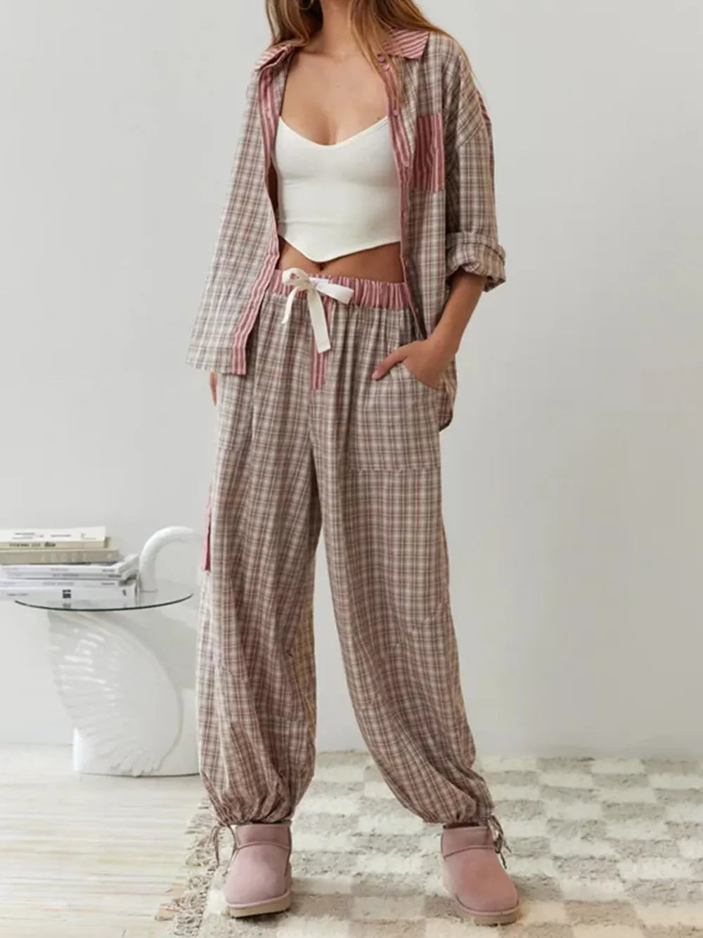 Niki | Cozy Vintage Pajama Set