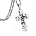Vnox | Cross Pendant Necklace